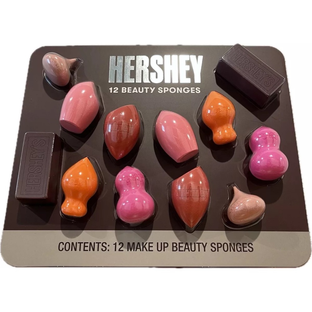 🎉HP🎉HERSHEY 12 Piece Make Up Beauty Blender Sponges NIP
